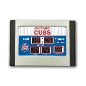   Chicago Cubs MLB Clocks   6.5 x 9 Desk Scoreboard: Kitchen & Dining