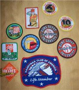  Tools Employee Award Handyman Patches LOT 10  