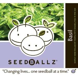   Seeds include a terrific variety of seed ballz Basil seeds  Patio