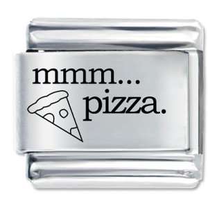  Mmm Food Pizza Italian Charms Bracelet Link Pugster 