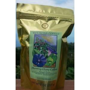 Morning Glory Kona Coffee Peaberry   Full City Roast   1 lb.