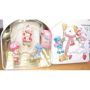 Carlton Cards Strawberry Shortcake Holiday Ornament Set Includes Three 