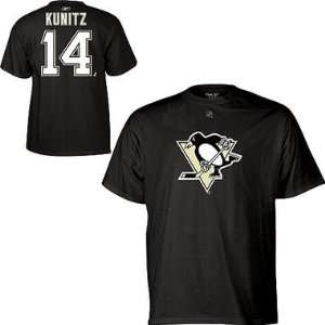  Pittsburgh Penguins Chris Kunitz Reebok Player Name and 