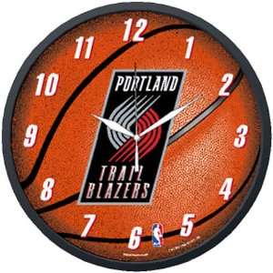 Portland Trail Blazers NBA Round Wall Clock:  Home 