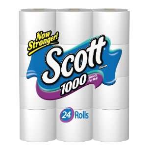  Scott 1000 Bathroom Tissue, 24 Pack: Kitchen & Dining