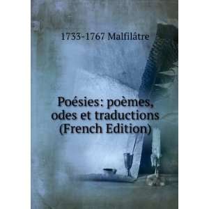  PoÃ©sies poÃ¨mes, odes et traductions (French Edition 
