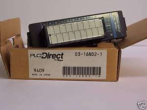 PLC Direct 24VDC Input Card D3 16ND2 1  