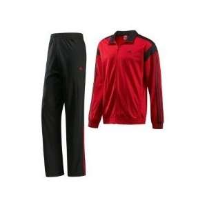  Adidas Men Tricot Tracksuit   Red