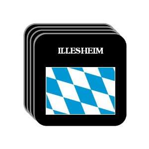  Bavaria (Bayern)   ILLESHEIM Set of 4 Mini Mousepad 