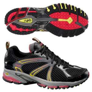 New Ryka Trail Exodus Shoes Size 9.5 Black Grey Citron  