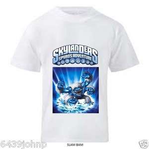 Skylanders Spiro`s Adventure, Spiro & Gang Single Character T Shirt 
