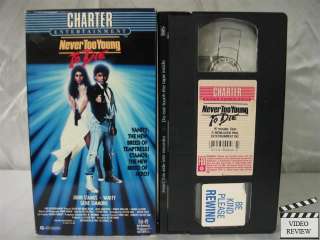 Never Too Young To Die VHS John Stamos, Gene Simmons  