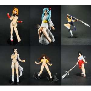  Ikki Tousen Real Figure Collection Set: Toys & Games