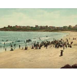  Vintage Travel Poster   York Beach Maine 24 X 19 