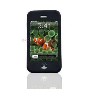   iPhone Skin Case Jet Black + Screen Pro Scratch Guard Electronics