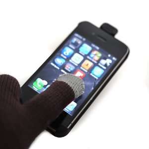  Touch Glove for Touch Screen for iPhone Dark Brown Color 