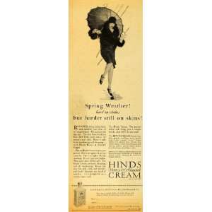  1928 Ad Lehn Fink Hinds Honey Almond Cream Flapper 