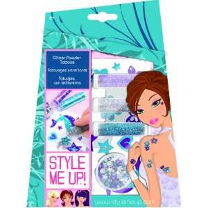  Style Me Up Glitter Powder Tattoos Toys & Games