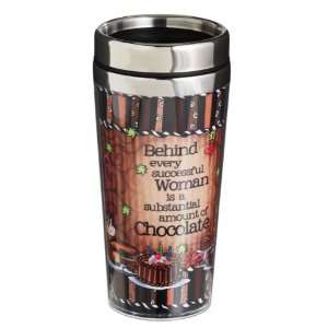  Humor Travel Mug Behind Every Successful Woman by Suzy Toronto 