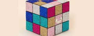 NWT JUICY COUTURE LIMITED EDITION CRYSTAL RUBIKS CUBE  