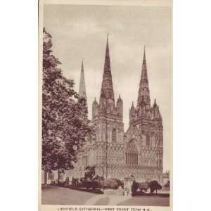   English Church Staffordshire Lichfield Cathedral ST18