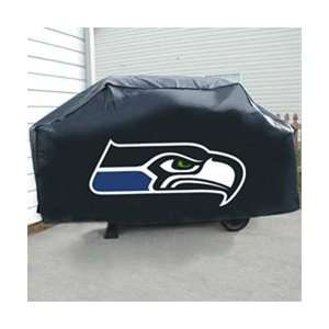 Seattle Seahawks NFL DELUXE Barbeque Grill Cover:  Sports 