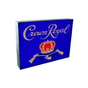  Crown Royal Logo Neon Light Box