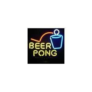 Beer Pong Neon Sign: Sports & Outdoors