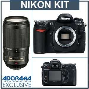  Nikon D200 Digital SLR Camera, 10.2 Megapixel, with 70mm 
