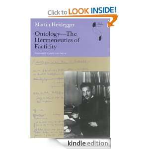 Ontology  The Hermeneutics of Facticity (Studies in Continental 
