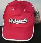 RED Bacardi Bat logo 62 Racing Golf Baseball Hat NWT