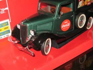 COCA COLA FORD BACHE TRUCK DIE CAST 1996 RARE COLLECTABLE IN BOX!  LOW 