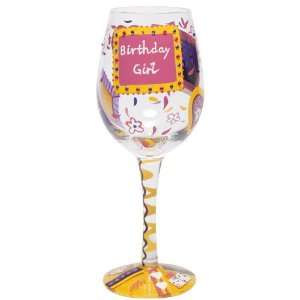 Lolita Glasses   Birthday Girl Wine glass:  Kitchen 