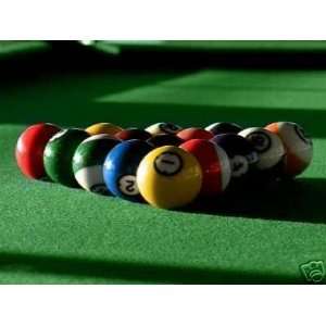  POOL BILLIARDS MOUSE PAD mousepad pool balls: Everything 