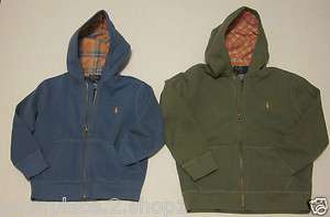 Polo Ralph Lauren Baby Boys L/S .Hooded Full Zip Sweatshirt  