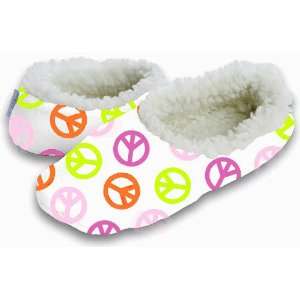   Snoozies Spring Peace No Skid Slipper Sock Footwear M: Home & Kitchen
