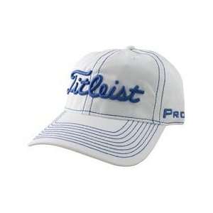  Titleist Contrast Stitch Hat   White/Royal   2012 Sports 