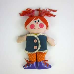 1970 10 Vintage Dressy Bessy Rag Doll: Toys & Games