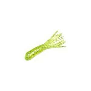 Lucky Strike Crappie Tube 1 1/2in 10ct Chartreuse Glitter Md# 32HJ 46 