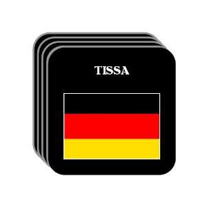  Germany   TISSA Set of 4 Mini Mousepad Coasters 