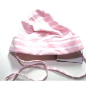   Strings Infant And Toddler Summer Hat Pink Stripes 45 (6 12 months