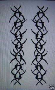 BARB WIRE #41 DECAL GRAPHIC CAR TRUCK BED TAIL GATE  