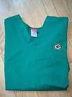 NWOT   Greenbay Packers   Uniform Scrub Top   Size XL **