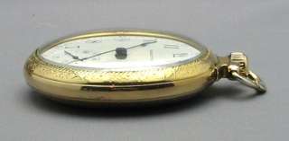 Waltham P.S. Bartlett Pocket Watch_Gold Center Wheel  