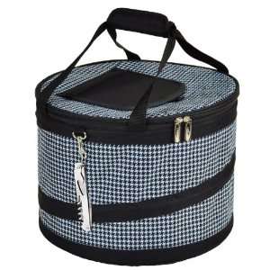  Picnic at Ascot Houndstooth Pattern Pop Up Party Cooler 