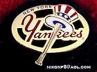 NEW YORK YANKEES OFFICIAL CUT OUT LOGO PIN