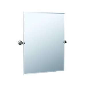  Gatco 4859S Max Tilting Wall Mirror, Satin Nickel: Home 