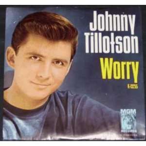  Johnny Tillotson   Worry (Picture Sleeve) 