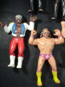 WWF WWE LJN Vintage Wrestling Figures Lot of 12 Figures MACHO MAN koko 