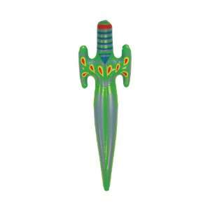  Big 30 inch Inflatable Power Sword   Green: Toys & Games